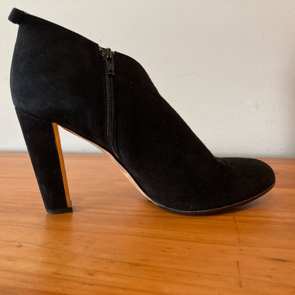 Kate Spade, Netta Black Suede Ankle Boot, Size 10 - Picture 3 of 5